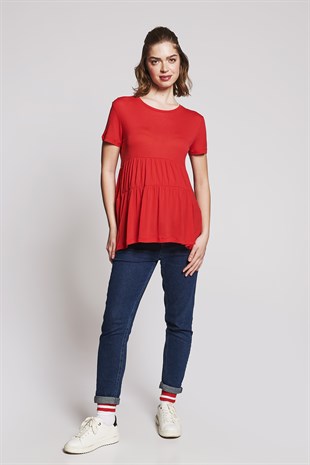 Luce Tshirt - Kırmızı